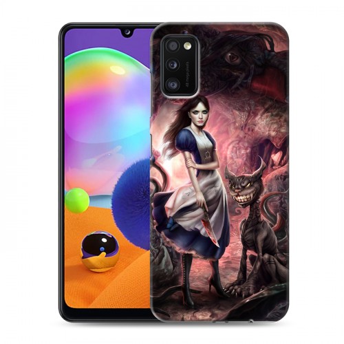 Дизайнерский силиконовый чехол для Samsung Galaxy A41 Alice Madness Returns