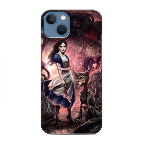 Дизайнерский силиконовый чехол для Iphone 13 Alice Madness Returns