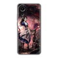 Дизайнерский силиконовый чехол для OPPO A78 4G Alice Madness Returns