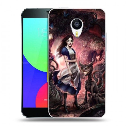 Дизайнерский пластиковый чехол для Meizu MX4 Alice Madness Returns