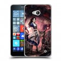 Дизайнерский пластиковый чехол для Microsoft Lumia 640 Alice Madness Returns