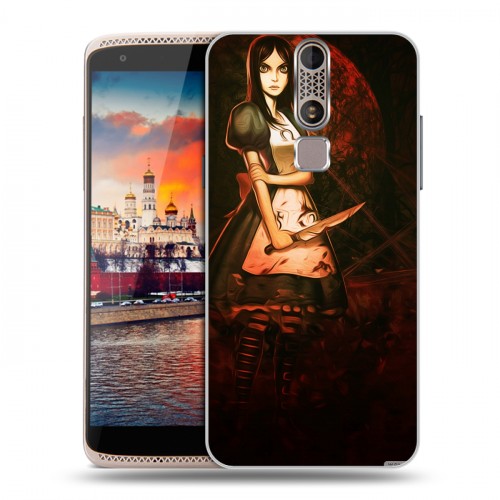 Дизайнерский пластиковый чехол для ZTE Axon Mini Alice Madness Returns