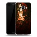 Дизайнерский пластиковый чехол для Samsung Galaxy C5 Alice Madness Returns