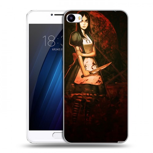 Дизайнерский пластиковый чехол для Meizu U20 Alice Madness Returns