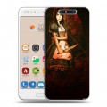 Дизайнерский пластиковый чехол для ZTE Blade V8 Alice Madness Returns