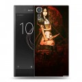 Дизайнерский пластиковый чехол для Sony Xperia XZs Alice Madness Returns