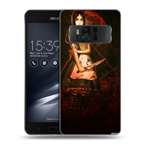 Дизайнерский силиконовый чехол для ASUS ZenFone AR Alice Madness Returns