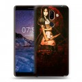 Дизайнерский пластиковый чехол для Nokia 7 Plus Alice Madness Returns