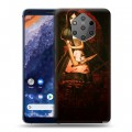 Дизайнерский силиконовый чехол для Nokia 9 PureView Alice Madness Returns