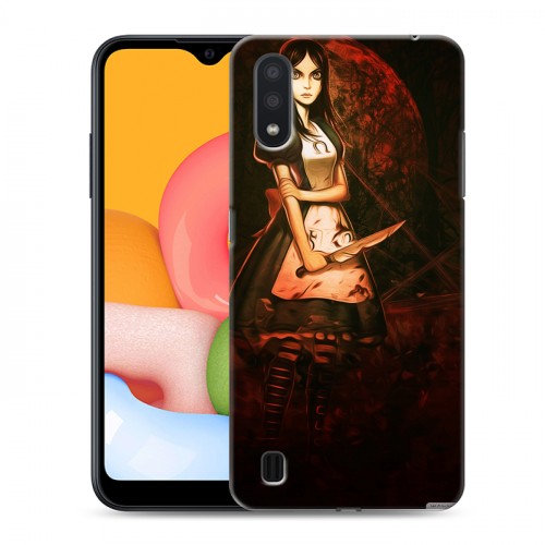 Дизайнерский силиконовый чехол для Samsung Galaxy M01 Alice Madness Returns