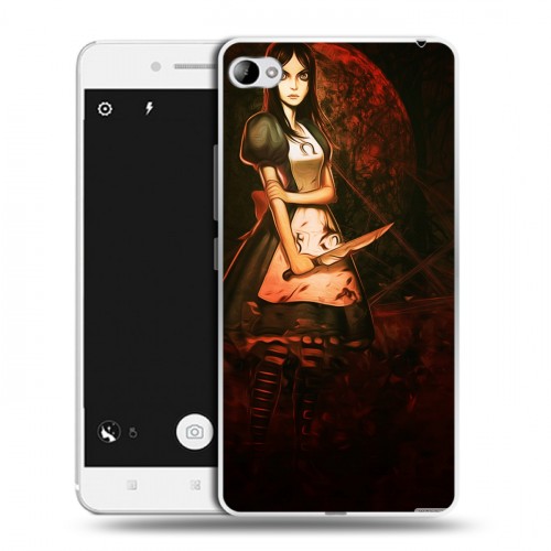 Дизайнерский пластиковый чехол для Lenovo S90 Alice Madness Returns