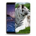 Дизайнерский пластиковый чехол для Nokia 7 Plus Тигры