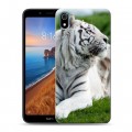 Дизайнерский силиконовый чехол для Xiaomi RedMi 7A Тигры