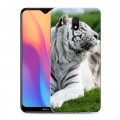 Дизайнерский силиконовый с усиленными углами чехол для Xiaomi RedMi 8A Тигры