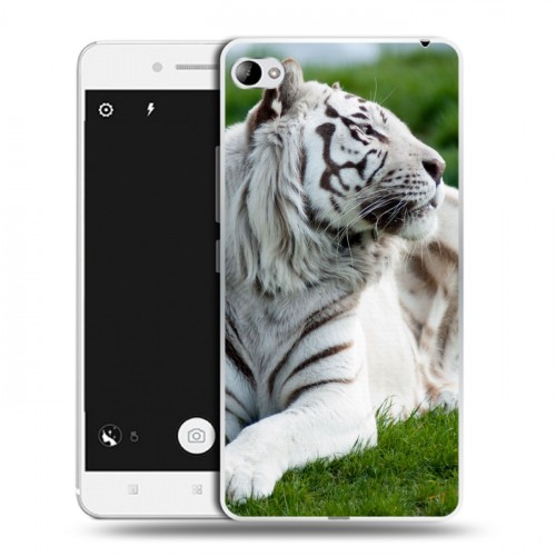 Дизайнерский пластиковый чехол для Lenovo S90 Тигры