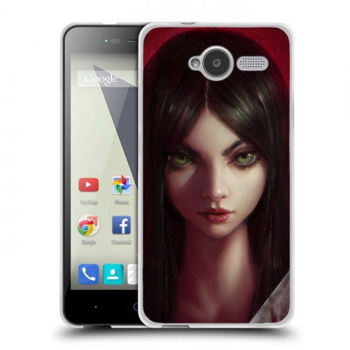 Дизайнерский пластиковый чехол для ZTE Blade L3 Alice Madness Returns