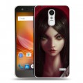 Дизайнерский пластиковый чехол для ZTE Blade X5 Alice Madness Returns