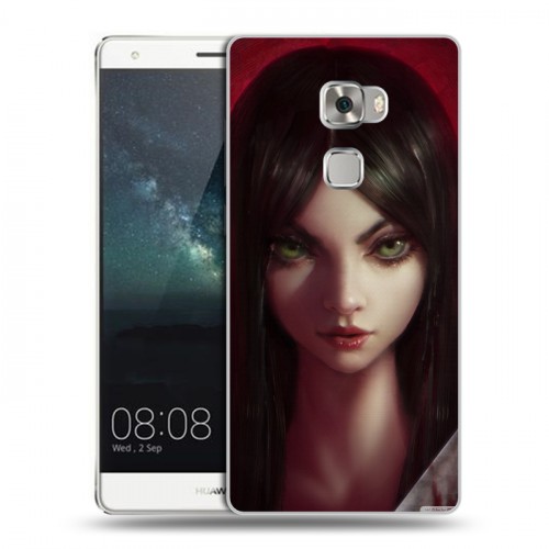 Дизайнерский пластиковый чехол для Huawei Mate S Alice Madness Returns