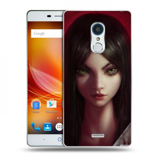 Дизайнерский пластиковый чехол для ZTE Blade X9 Alice Madness Returns