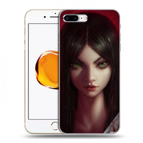 Дизайнерский пластиковый чехол для Iphone 7 Plus / 8 Plus Alice Madness Returns