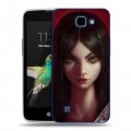 Дизайнерский пластиковый чехол для LG K4 Alice Madness Returns