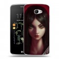 Дизайнерский силиконовый чехол для LG K5 Alice Madness Returns