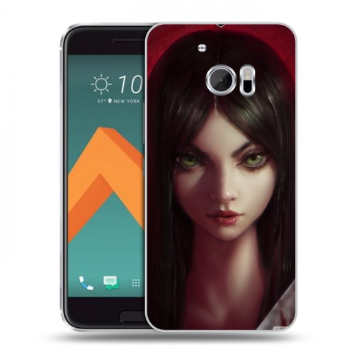 Дизайнерский пластиковый чехол для HTC 10 Alice Madness Returns