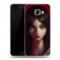 Дизайнерский пластиковый чехол для Samsung Galaxy C5 Alice Madness Returns