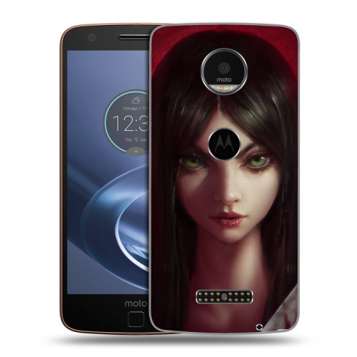 Дизайнерский пластиковый чехол для Lenovo Moto Z Alice Madness Returns