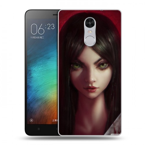 Дизайнерский силиконовый чехол для Xiaomi RedMi Pro Alice Madness Returns