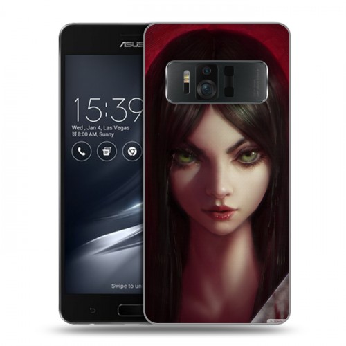 Дизайнерский силиконовый чехол для ASUS ZenFone AR Alice Madness Returns