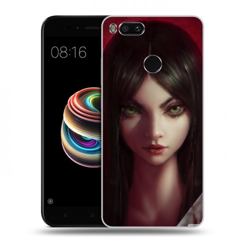 Дизайнерский силиконовый чехол для Xiaomi Mi5X Alice Madness Returns