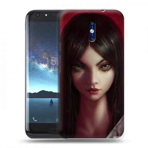 Дизайнерский силиконовый чехол для Doogee BL5000 Alice Madness Returns