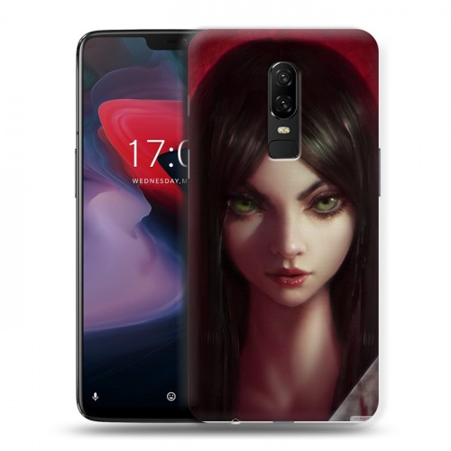 Дизайнерский пластиковый чехол для OnePlus 6 Alice Madness Returns