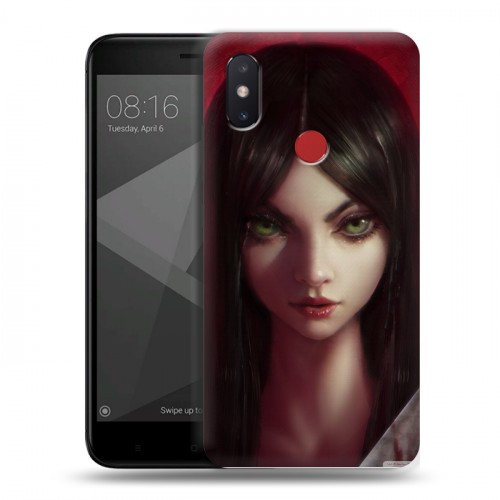 Дизайнерский пластиковый чехол для Xiaomi Mi8 SE Alice Madness Returns