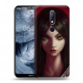 Дизайнерский пластиковый чехол для Nokia 6.1 Plus Alice Madness Returns