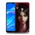 Дизайнерский пластиковый чехол для Huawei Y6 (2019) Alice Madness Returns