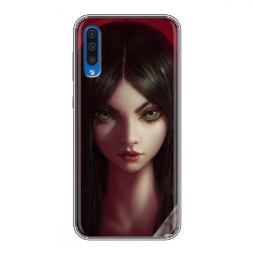 Дизайнерский силиконовый чехол для Samsung Galaxy A50 Alice Madness Returns