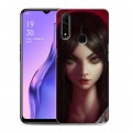 Дизайнерский силиконовый с усиленными углами чехол для OPPO A31 Alice Madness Returns