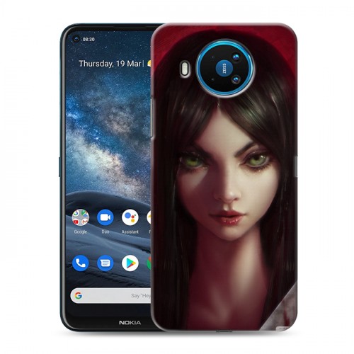 Дизайнерский силиконовый чехол для Nokia 8.3 Alice Madness Returns