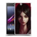 Дизайнерский пластиковый чехол для Sony Xperia Z Ultra  Alice Madness Returns