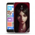 Дизайнерский пластиковый чехол для Nokia Lumia 1320 Alice Madness Returns