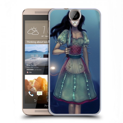 Дизайнерский пластиковый чехол для HTC One E9+ Alice Madness Returns