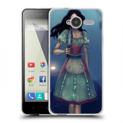 Дизайнерский пластиковый чехол для ZTE Blade L3 Alice Madness Returns