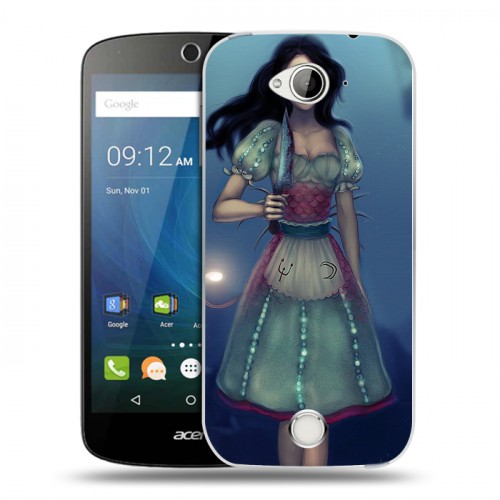 Дизайнерский силиконовый чехол для Acer Liquid Z530 Alice Madness Returns