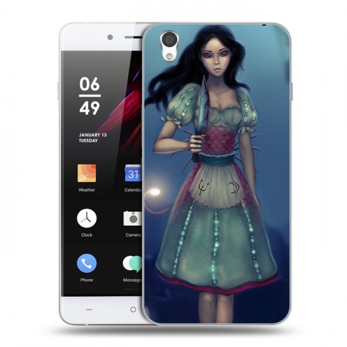 Дизайнерский пластиковый чехол для OnePlus X Alice Madness Returns