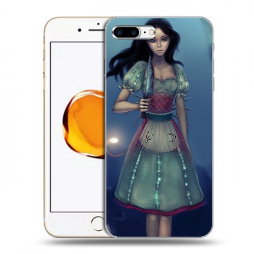 Дизайнерский пластиковый чехол для Iphone 7 Plus / 8 Plus Alice Madness Returns