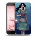 Дизайнерский силиконовый чехол для HTC U Play Alice Madness Returns