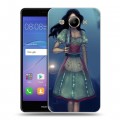 Дизайнерский пластиковый чехол для Huawei Y3 (2017) Alice Madness Returns