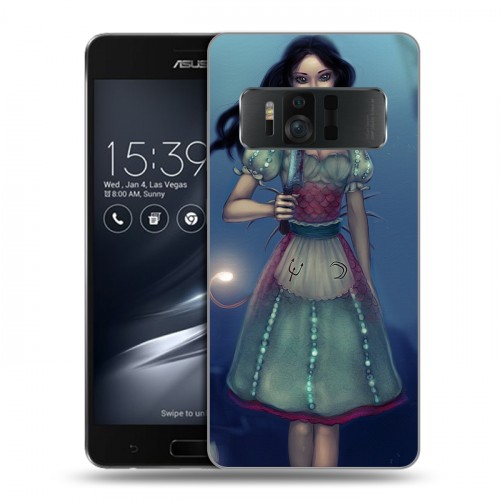 Дизайнерский силиконовый чехол для ASUS ZenFone AR Alice Madness Returns